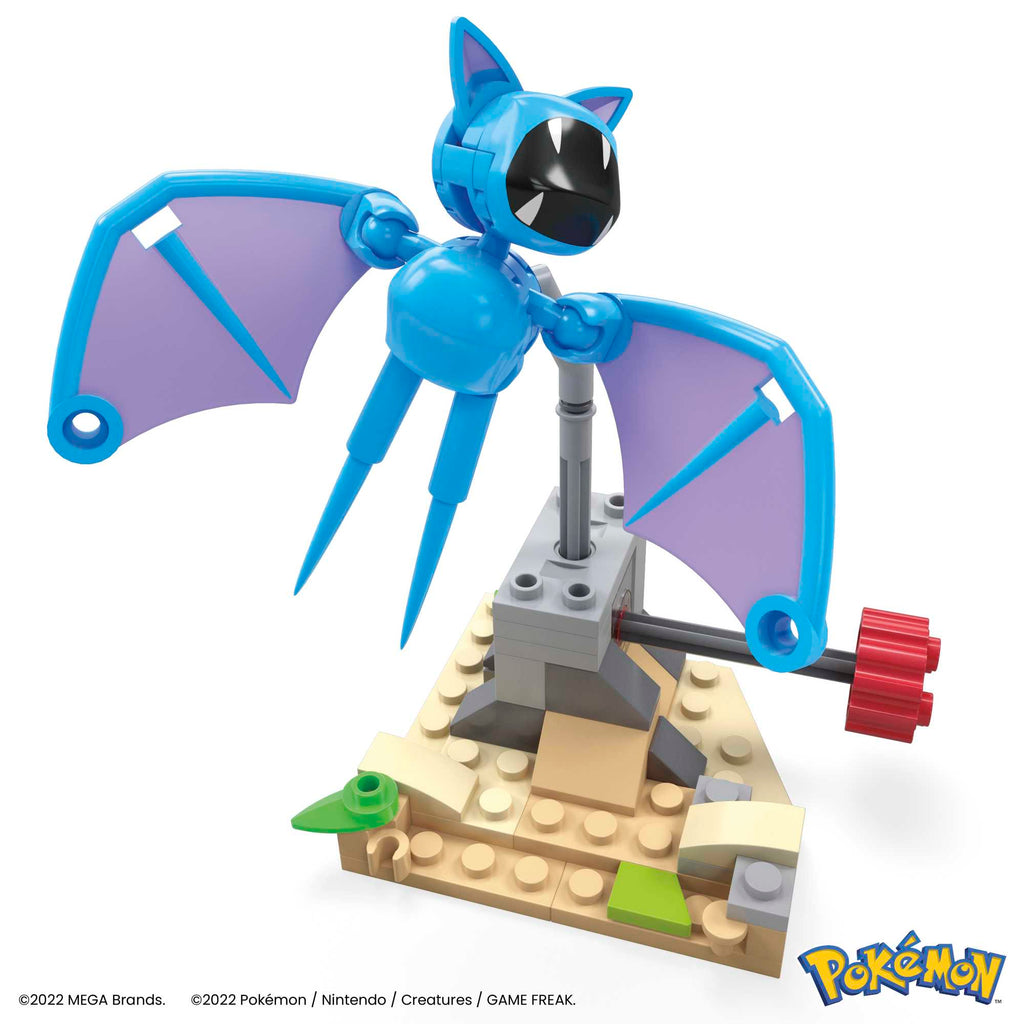 Mega Bloks Pokemon Zubats Midnight Flight Building Blocks Set (61 Piece) Multicolor Age- 6 Years & Above