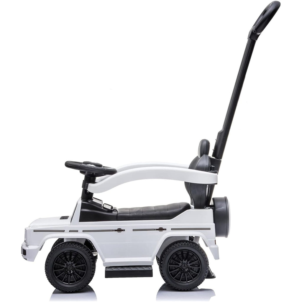Mercedes G Wagon 3-in-1 Push Car 653 White  Age- 12 Months to 3 Years  