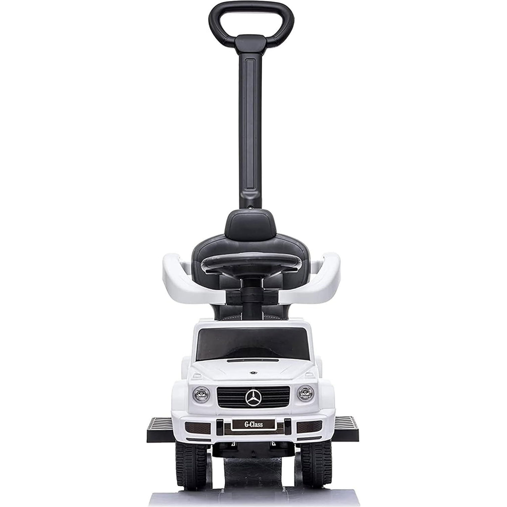 Mercedes G Wagon 3-in-1 Push Car 653 White  Age- 12 Months to 3 Years  