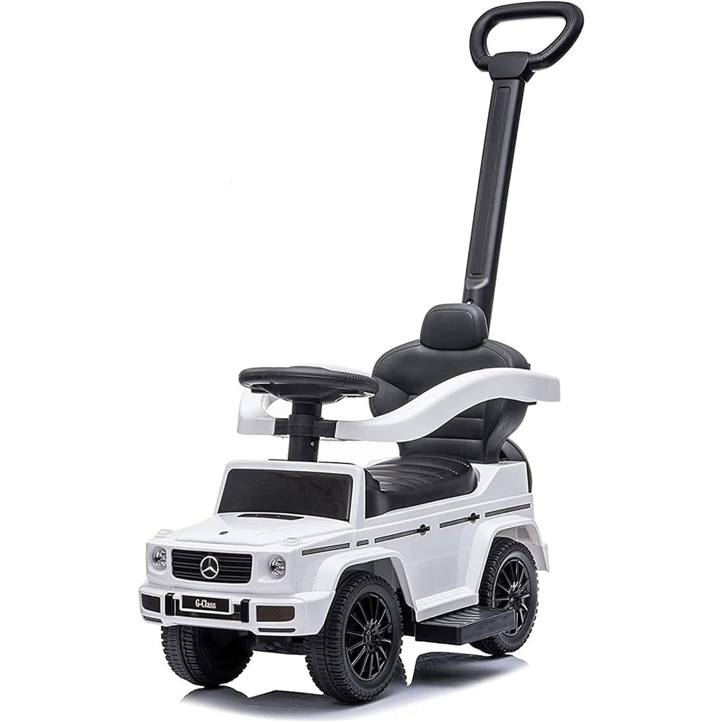 Mercedes G Wagon 3-in-1 Push Car 653 White  Age- 12 Months to 3 Years  