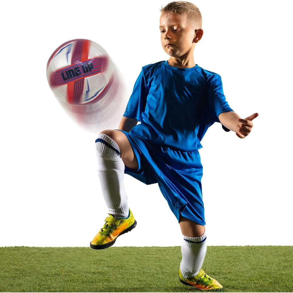 Mondo Line Up Stitched Football Size 5 (23035) Age- 5 Years & Above