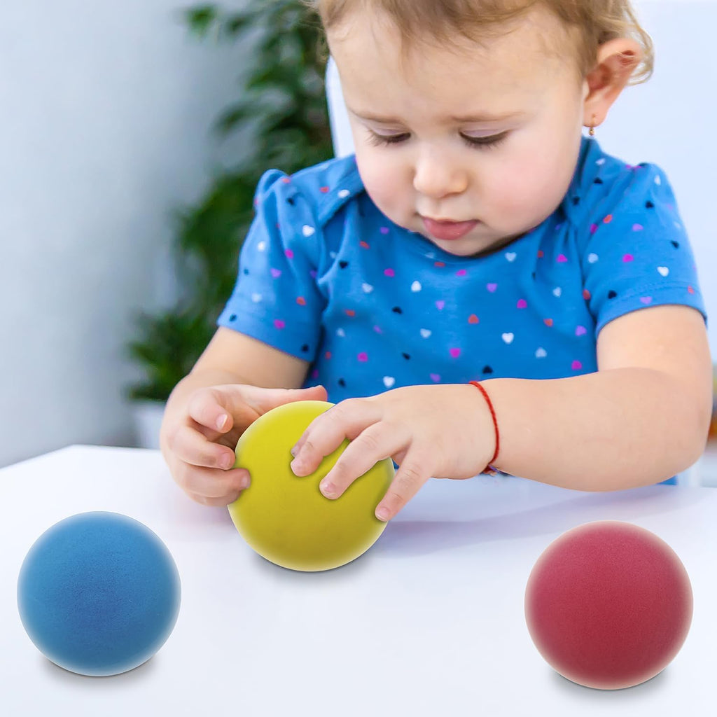 Mondo Soft Football Assorted Colours 7cm (14860) Age 3 Years & Above