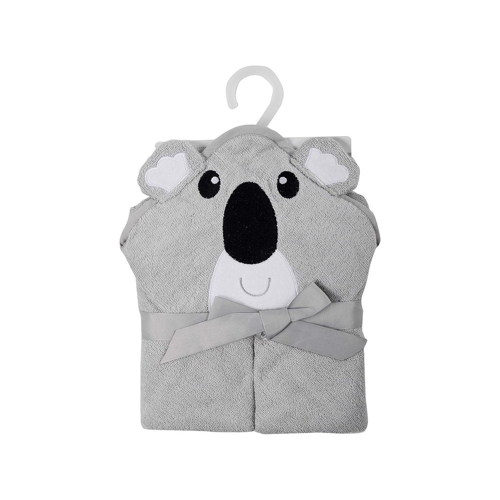 Motherschoice Baby 3D Bear Hooded Towel Grey (84 x 84 cm) IT9189