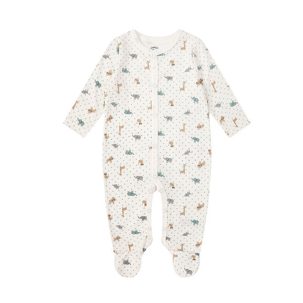 Motherschoice Baby 5-Piece Starter Layette Set - I'm New Here White/Cream IT5059