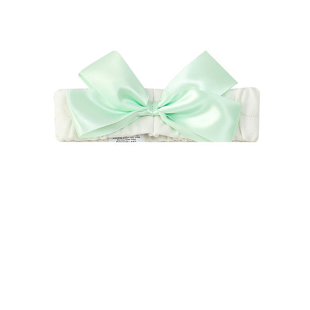 Motherschoice Baby Girls Floral 5-Pack Bibs, Socks and Headband Set Pastel Green/White IT4758 Age- Newborn to 6 Months