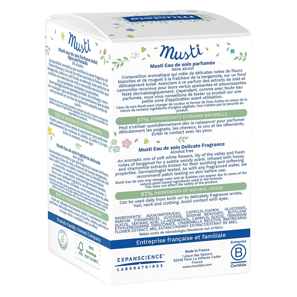 Mustela Musti Eau de Soin Delicate Fragrance 50ml