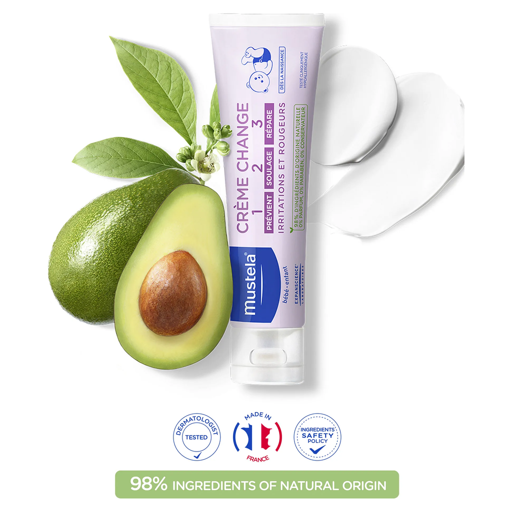 Mustela Vitamin Barrier Cream 1 2 3 - 100 ml