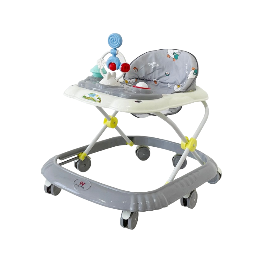 Peekaboo Baby Activity Walker With Music Toys Grey Age 6 Months to 3 Years Peekaboo