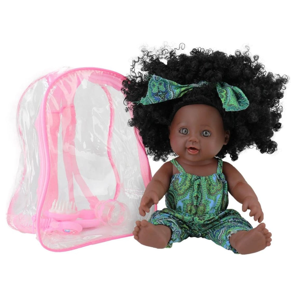 Pibi 12-Inch Baby Kenyan Fashion Assorted Doll in a Bag with Cute Baby Accessories Multicolor Age- 4 Years & Above