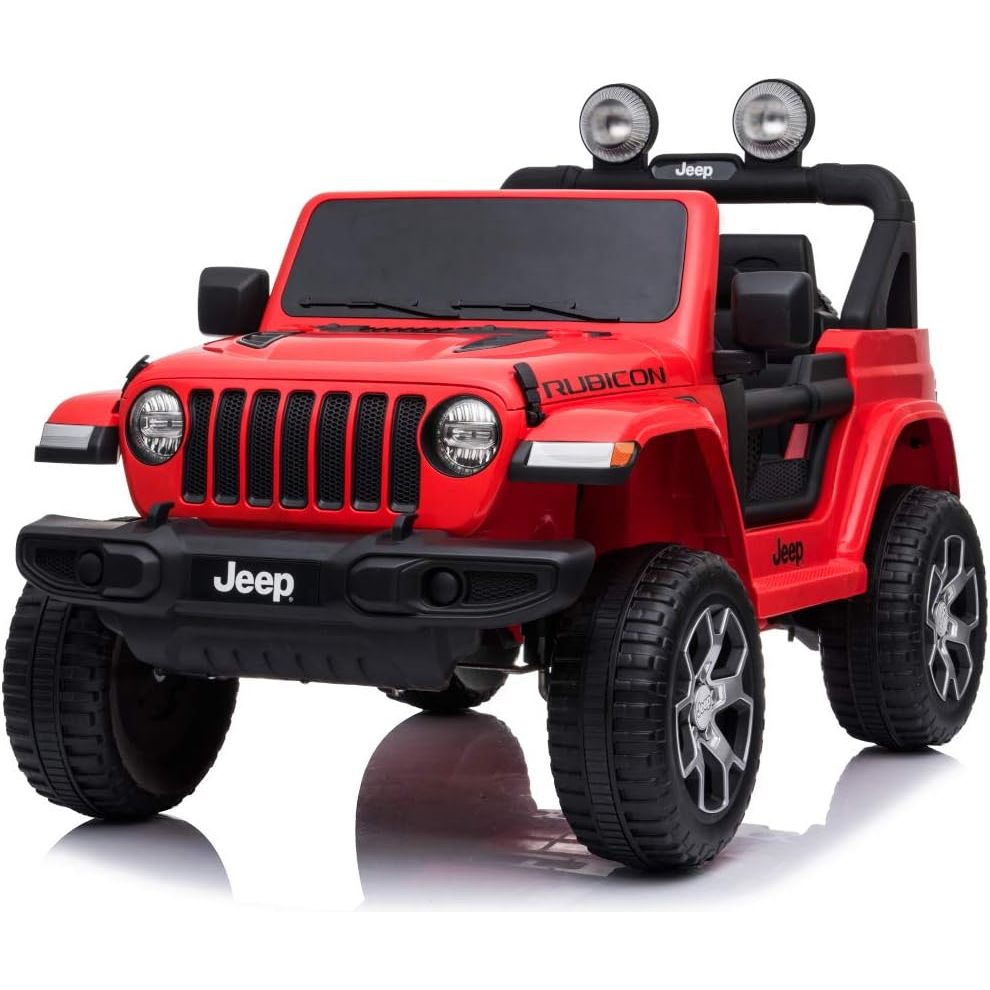 Pibi 12V Battery Operated Premium Jeep Kids Ride-On JWR555 Red Age- 2 Years & Above
