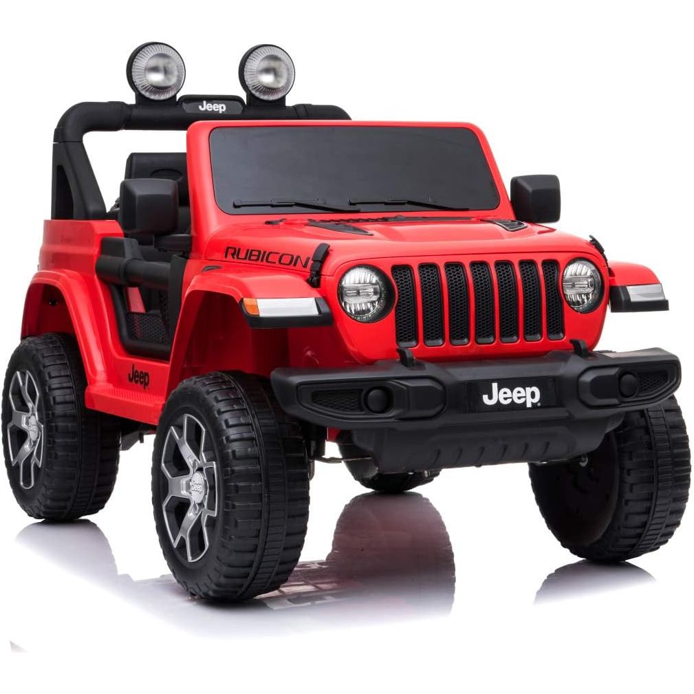 Pibi 12V Battery Operated Premium Jeep Kids Ride-On JWR555 Red Age- 2 Years & Above