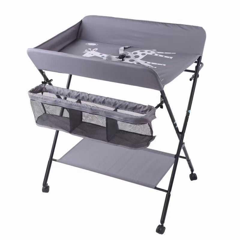 Movable changing table clearance