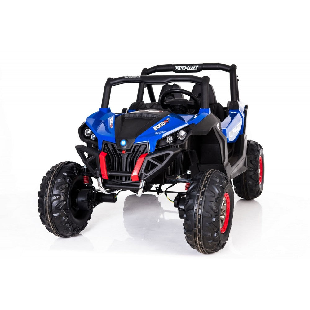 Pibi 2 Seater 12V Monster 4x4 Truck Buggy Ride On (SR603) Blue/Black Age- 3 Years & Above