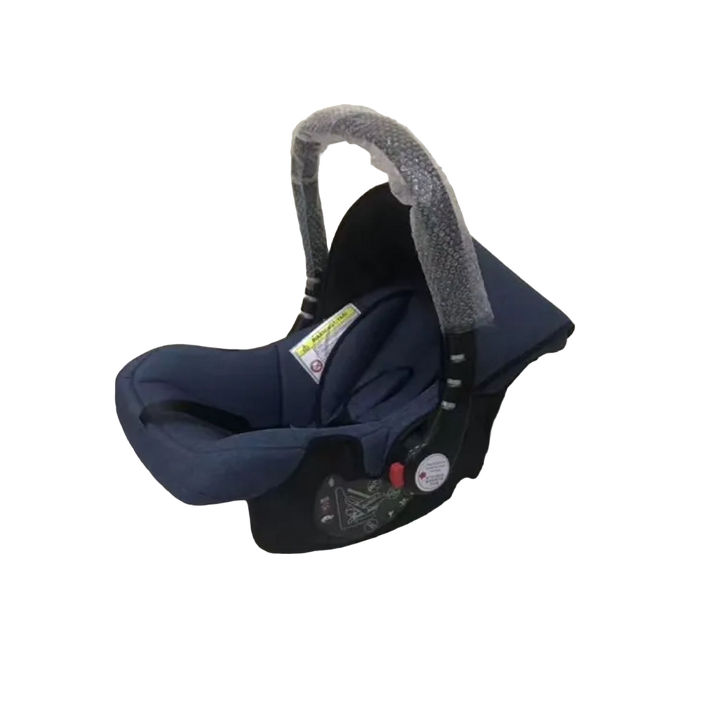 Pibi Baby Car Seat + Carry Cot Blue/Black Age-Newborn to 12 Months