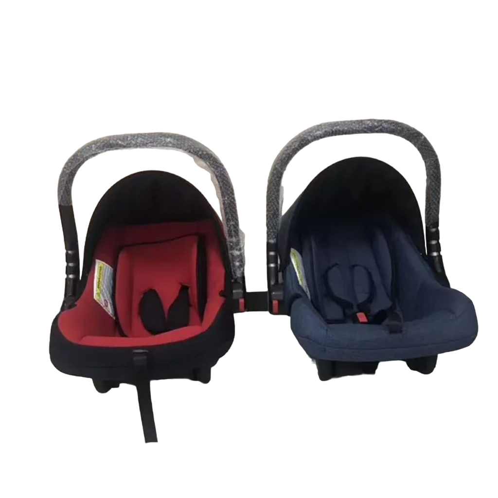 Pibi Baby Car Seat + Carry Cot Blue/Black Age-Newborn to 12 Months