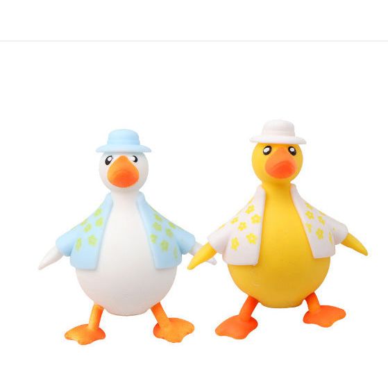 Pibi Colorful Doctor Ducks Fidget Squishy Toy Assorted Pack of 1  PEE2404 Age- 3 Years & Above