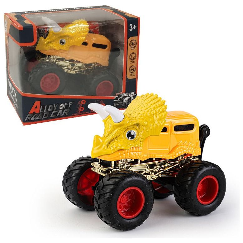 Dinosaur monster truck toy sales