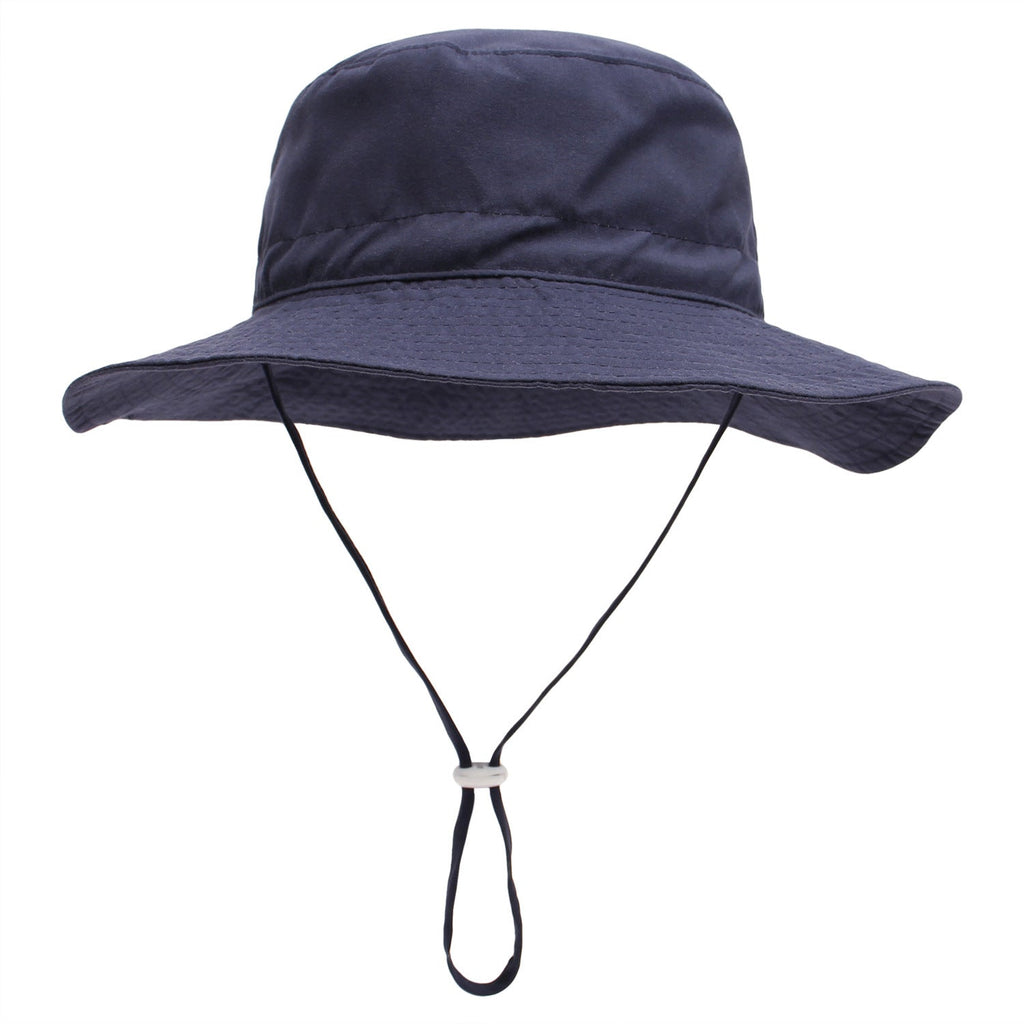 Pibi Kids UV Sun Protection Bucket Hat Baby Navy Blue Age- 12 Months & Above