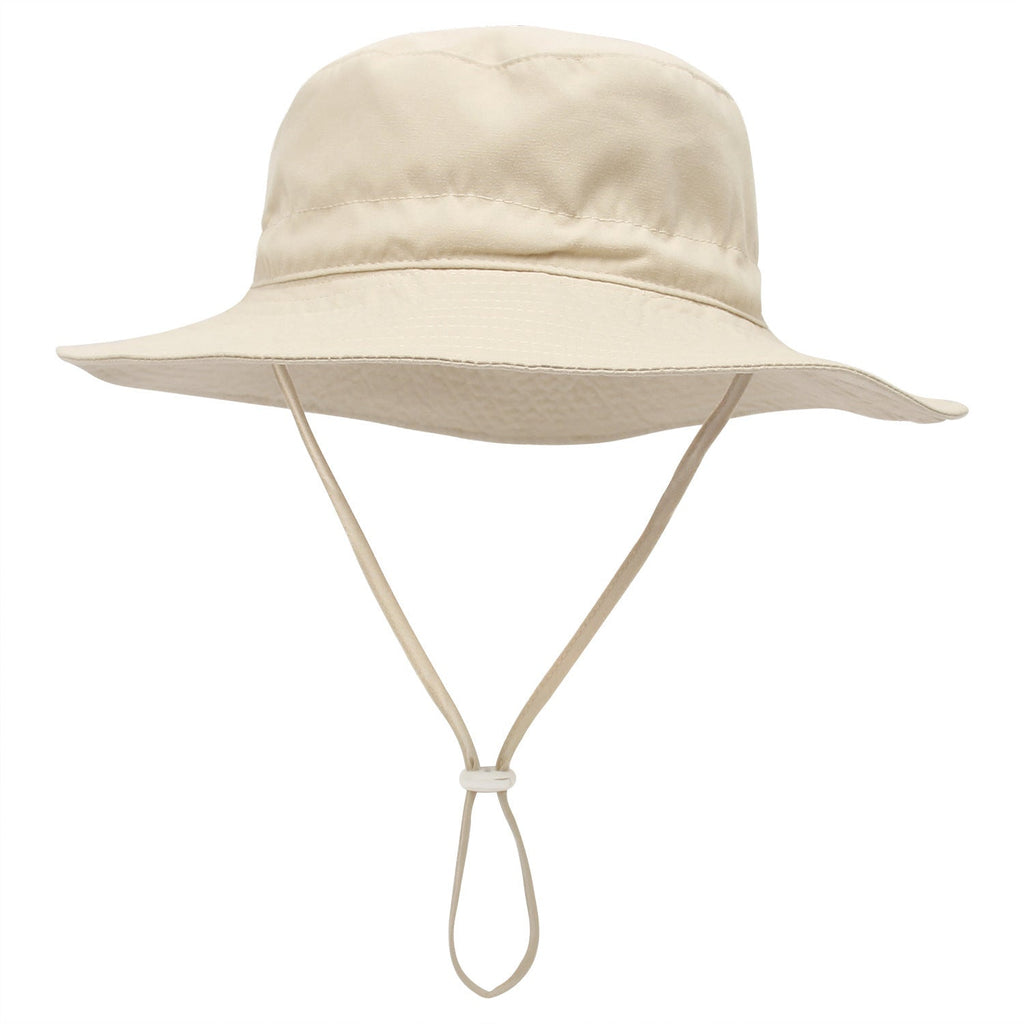 Pibi Kids UV Sun Protection Bucket Hat Cream Age- 12 Months & Above
