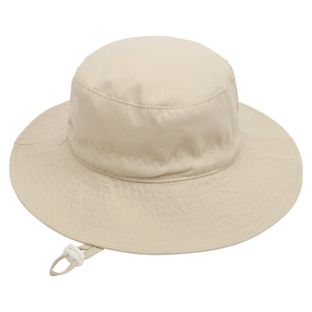 Pibi Kids UV Sun Protection Bucket Hat Cream Age- 12 Months & Above