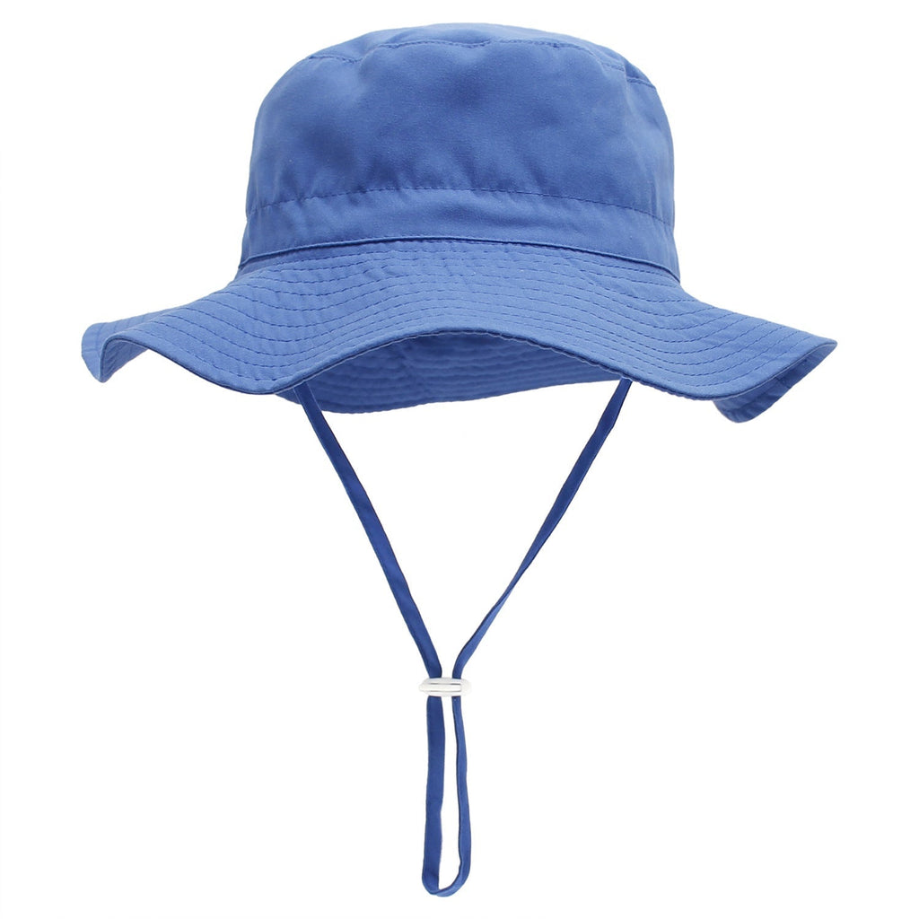 Pibi Kids UV Sun Protection Bucket Hat Dark Blue Age- 12 Months & Above