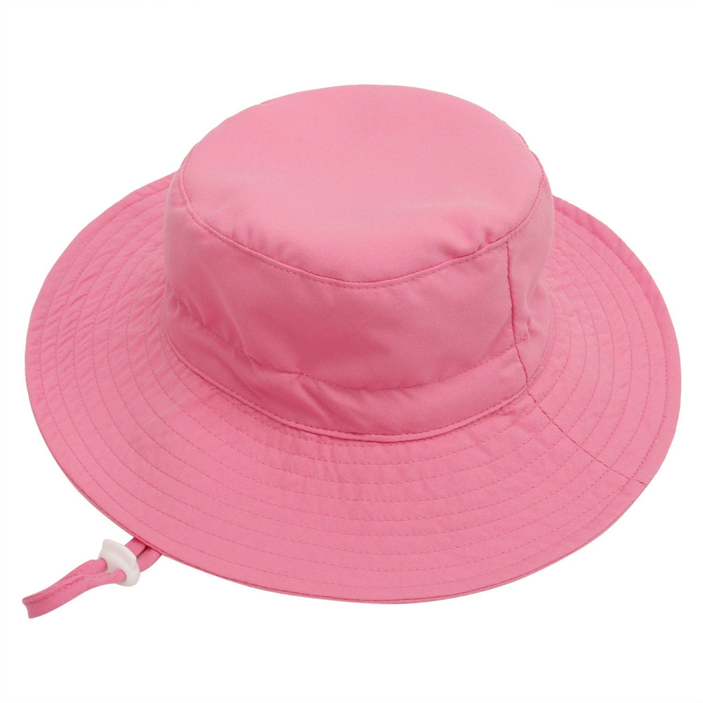 Pibi Kids UV Sun Protection Bucket Hat Pink Age- 12 Months & Above