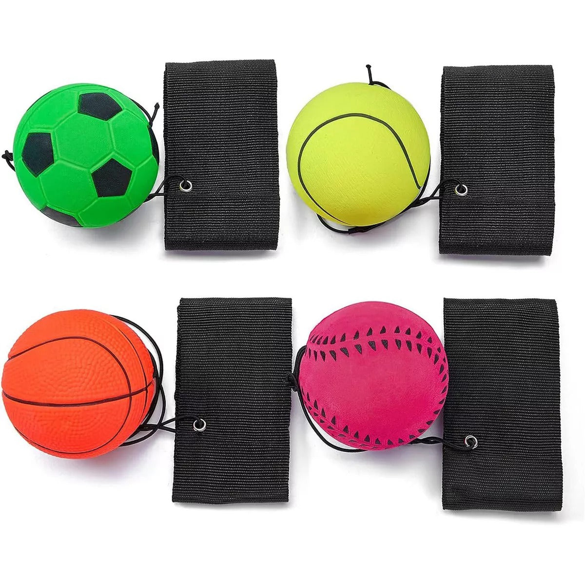 Rubber ball small outlet