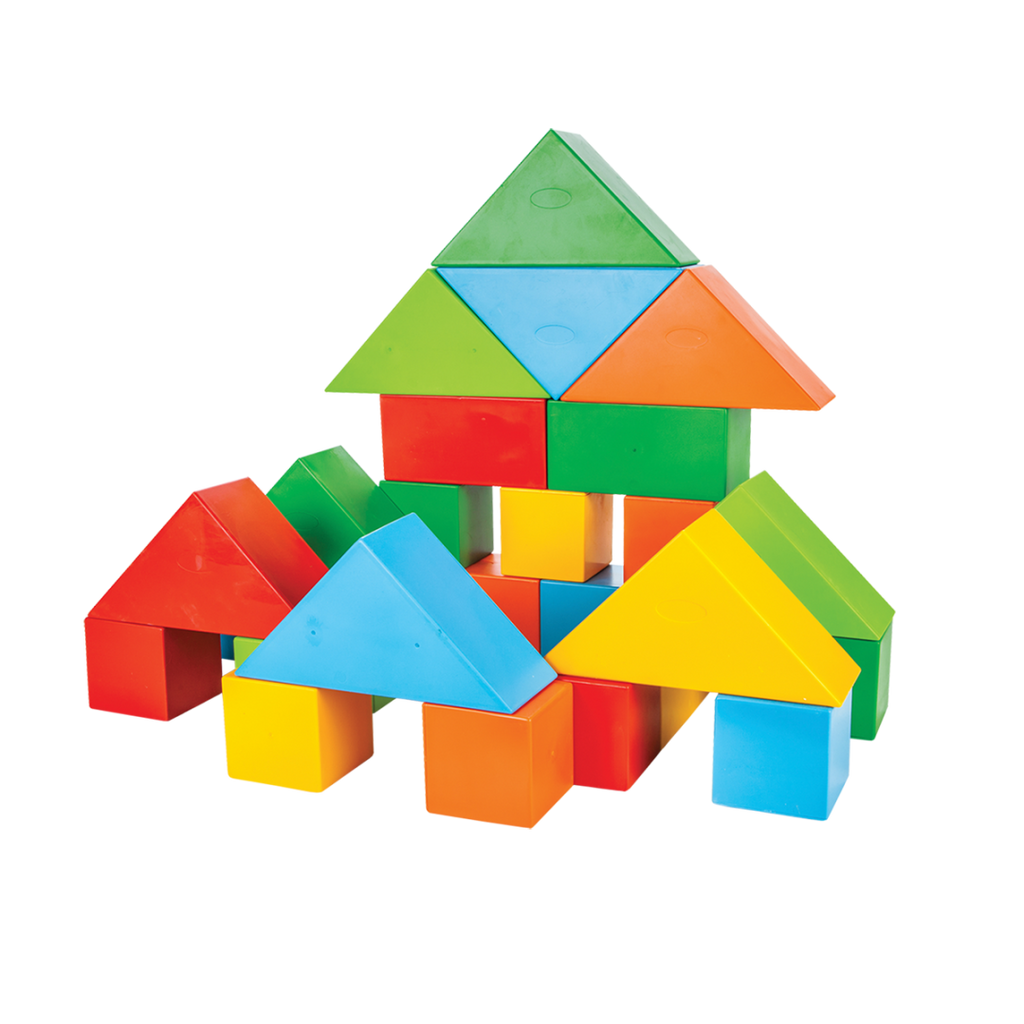 Pilsan Big Geometric Shapes 30 Pieces (03235) Age- 1 Year & Above