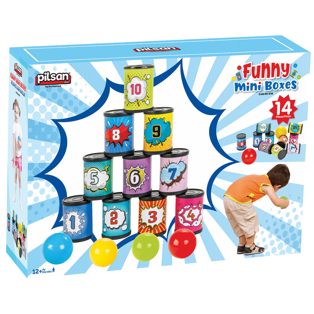 Pilsan Funny Mini Boxes (06034) Age- 2 Years & Above
