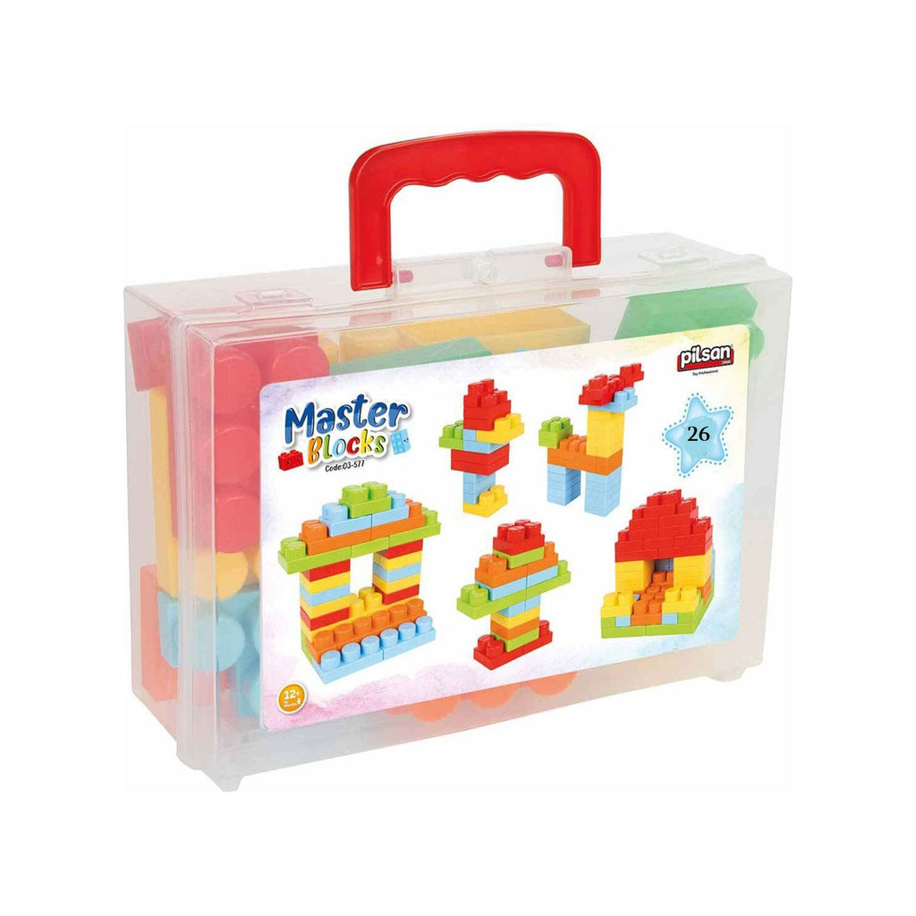Pilsan Master Blocks 26 Pieces (03577) Age- 1 Years & Above