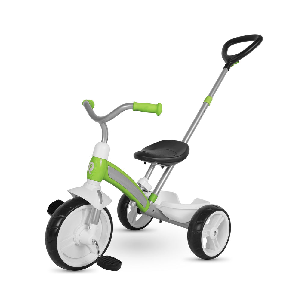 Qplay T180-5 Elite Plus Tricycle with Basket & Back Support Green Age- 2 Years & Above