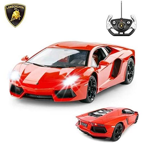 Rastar R C 1 14 Lamborghini Aventador LP700 Radio Remote Control Car Orange White Age 5 Years Above Peekaboo