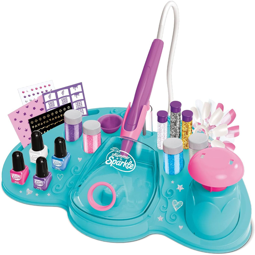 Shimmer n' Sparkle Airbrush Nail Designer Multicolor Age-8 Years & Above