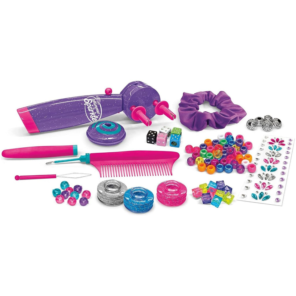 Shimmer n' Sparkle Deluxe Styler Braid, Bead & Twist Multicolor Age-8 Years & Above