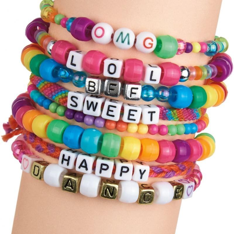 Shimmer n' Sparkle Shimmer 'N Sparkle ABC Fashion Bead Bracelets Multicolor Age-6 Years & Above