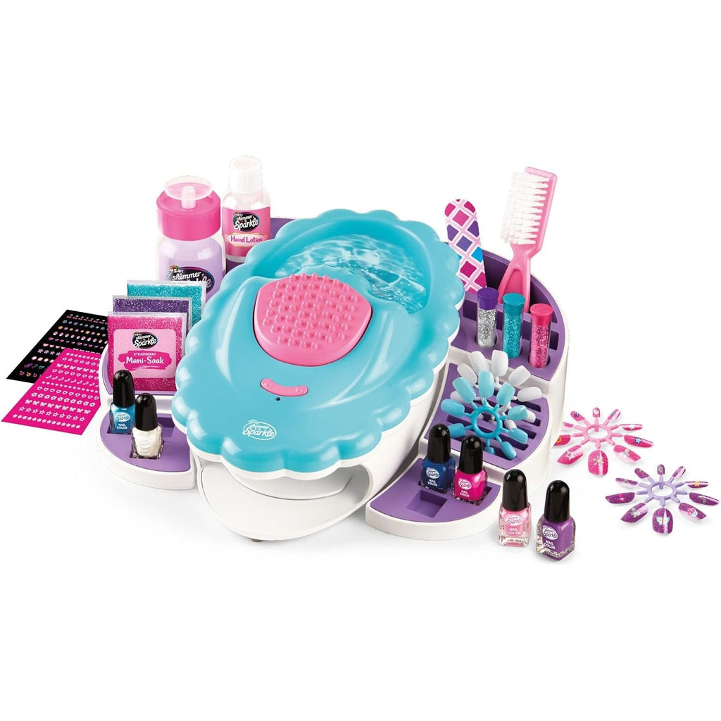 Shimmer n' Sparkle The Real Ultimate Nail Spa Multicolor Age-8 Years & Above