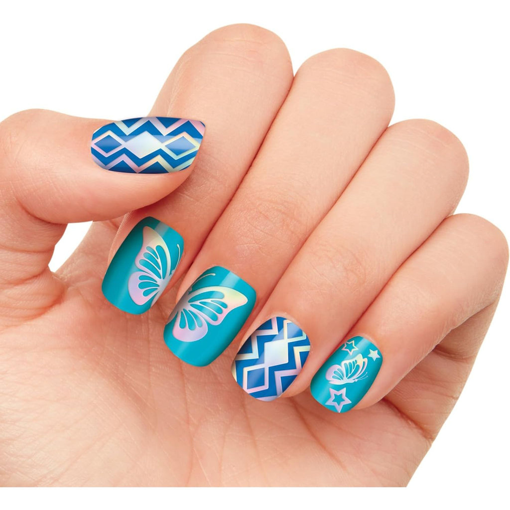 Shimmer n' Sparkle Trendy Nail Expressions Multicolor Age-8 Years & Above