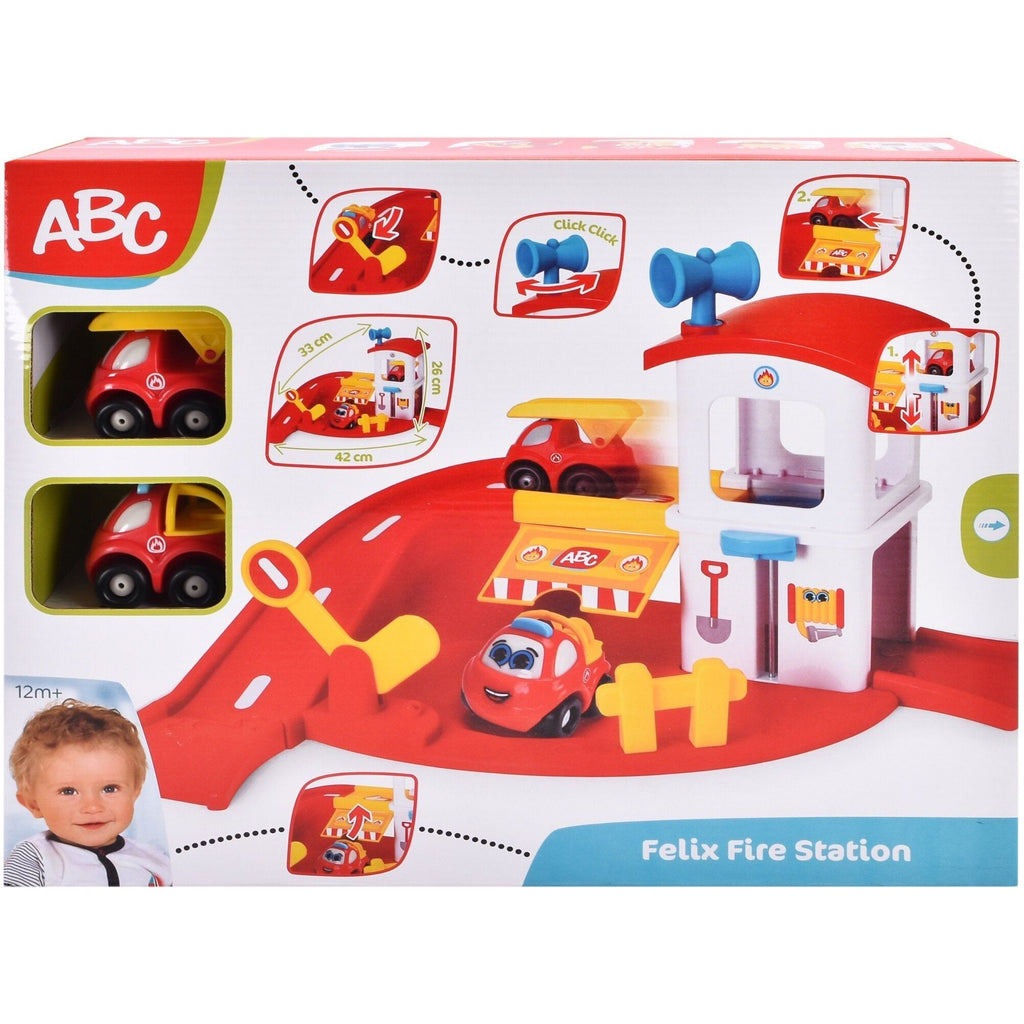 Simba Toys ABC Felix Fire Station Playset (204117001) Age- 12 Months & Above