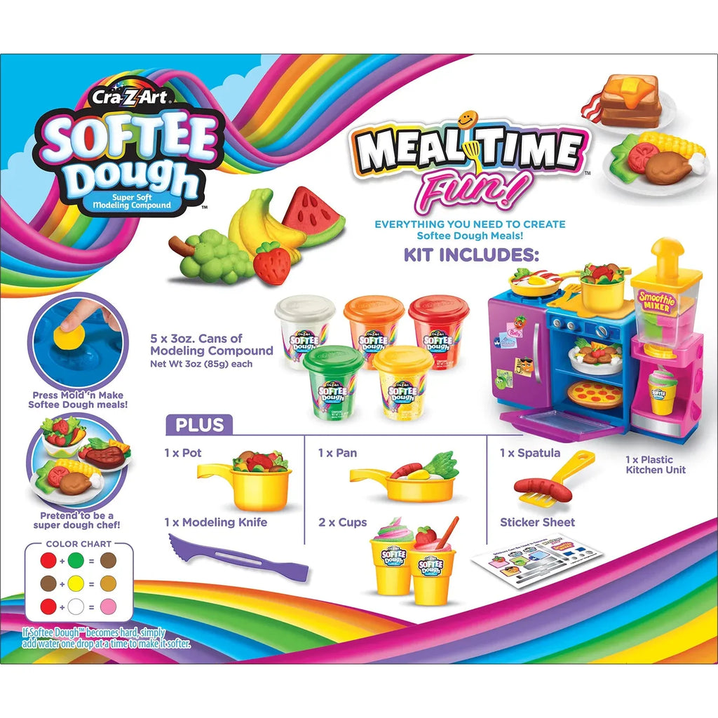Softee Dough Meal Time Fun Multicolor Age- 3 Years & Above