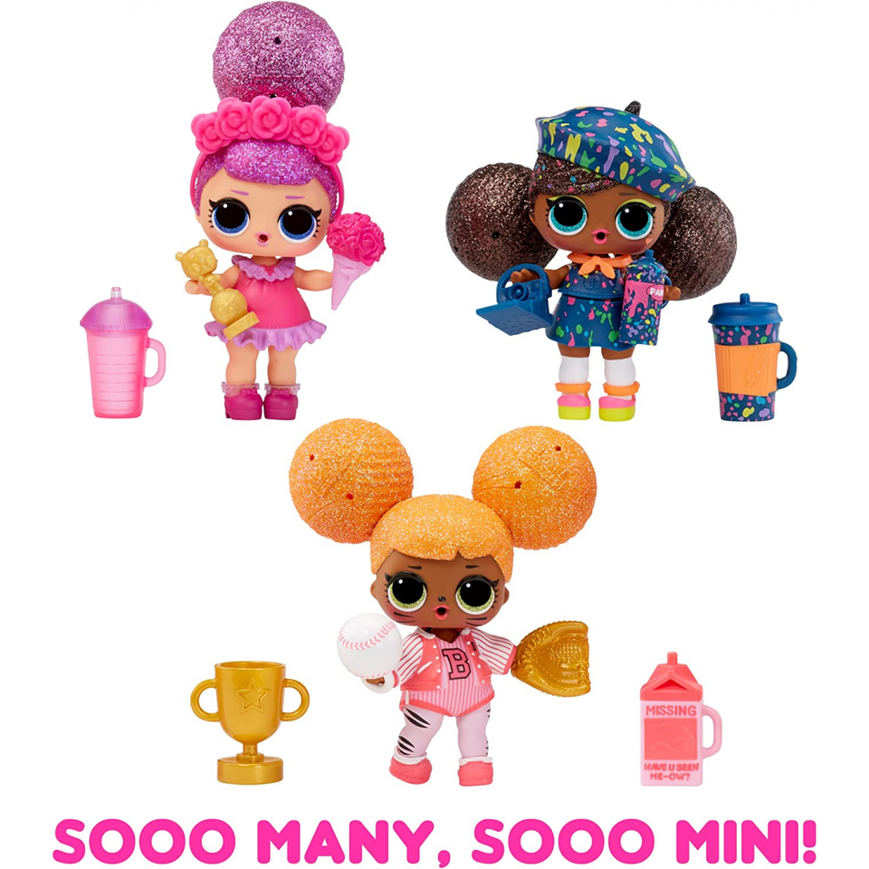 Sooo Mini! L.O.L. Surprise Dolls with 8 Collectibles Multicolor Age- 3 Years & Above