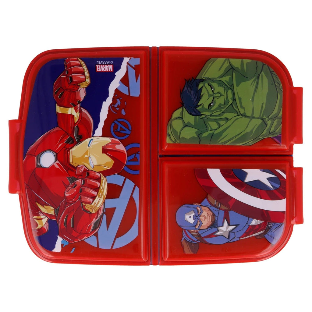 Stor Multi Compartement Sandwich Box Avengers Rolling Thunder(57720) Age-5 Years & Above