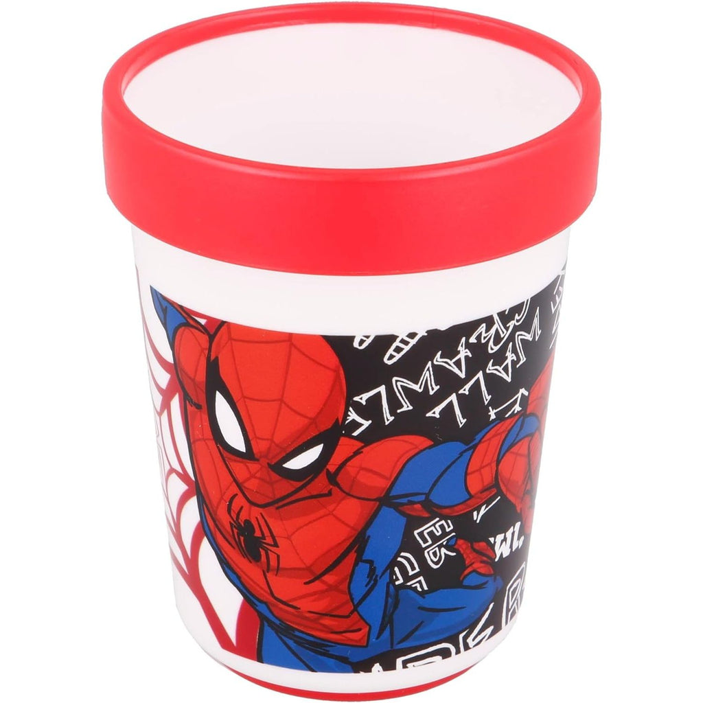 Stor Non Slip Bicolor Premiu Tumbler 260 Ml Spiderman Web(51395) Age- 4 Years & Above