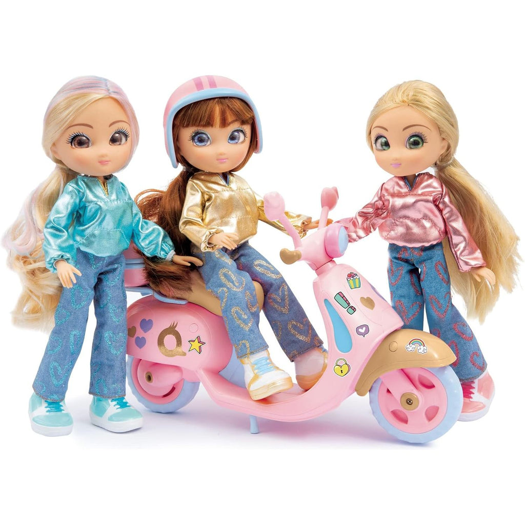 Unique Eyes Fun Ride Doll With Scooter Assorted (Mym11000)  Age- 4 Years & Above