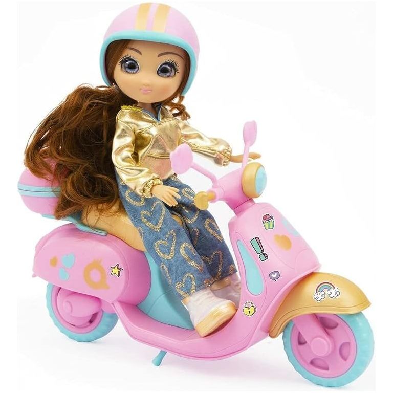Unique Eyes Fun Ride Doll With Scooter Assorted (Mym11000)  Age- 4 Years & Above