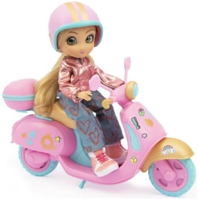 Unique Eyes Fun Ride Doll With Scooter Assorted (Mym11000)  Age- 4 Years & Above