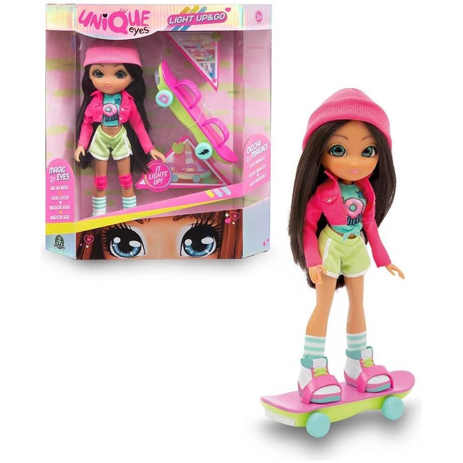 Unique Eyes Light Up & Go Doll Assorted  MYM22000  Age- 4 Years & Above