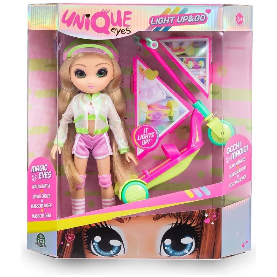 Unique Eyes Light Up & Go Doll Assorted  MYM22000  Age- 4 Years & Above