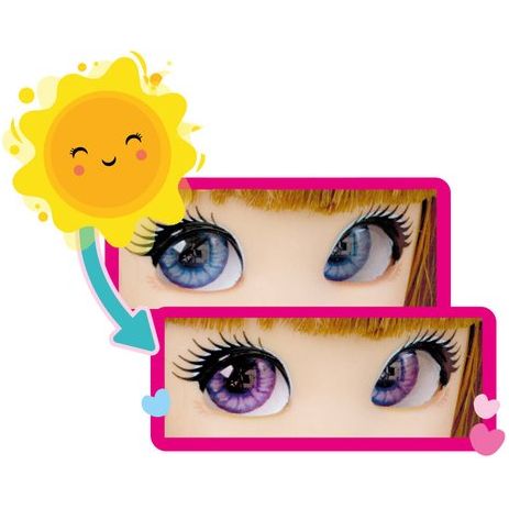 Unique Eyes Sun Lover Doll 25 cm Assorted (Mym07400) Age- 4 Years & Above