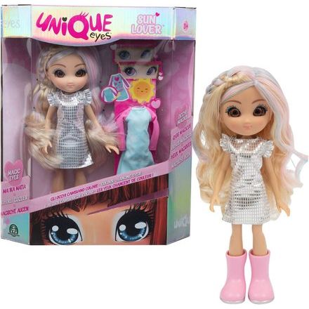 Unique Eyes Sun Lover Doll 25 cm Assorted (Mym07400) Age- 4 Years & Above