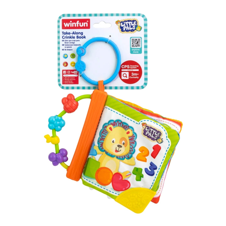 WinfunTake-Along Crinkle Book(000176) Age- 3 Months & Above